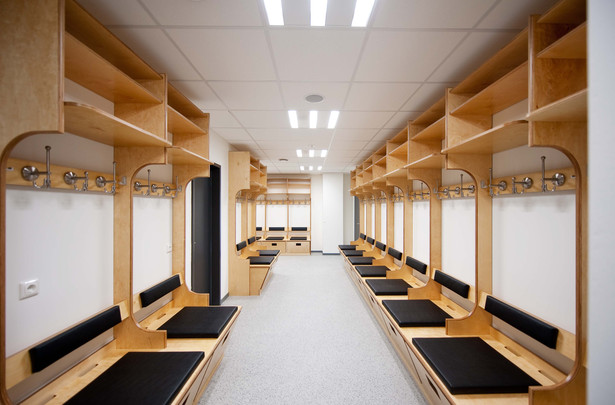 Hochbelastbarer Estrich im Auestadion Kassel