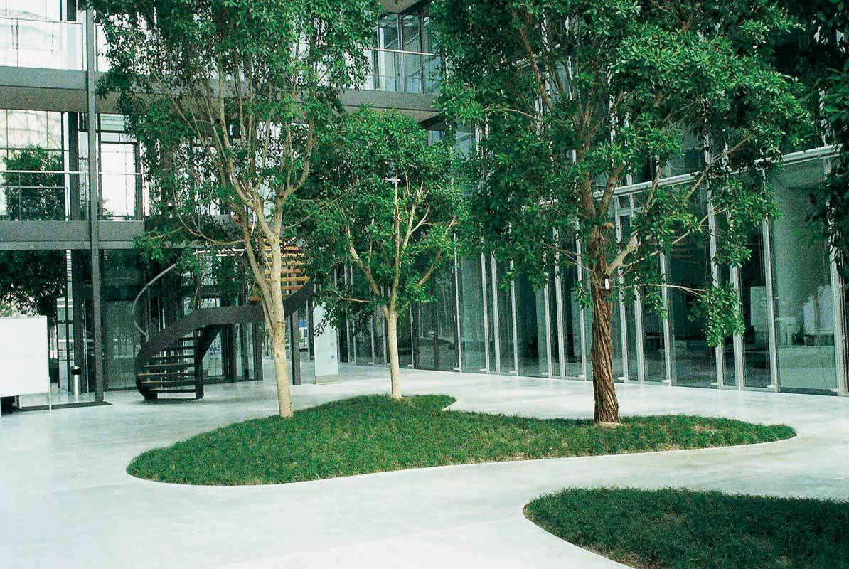 Fußbodensanierung mit Magnesiaestrich - für höchste ästhetische Ansprüche Fußbodensanierung Verwaltungsgebäude am Höherweg mit Magnesiaestrich